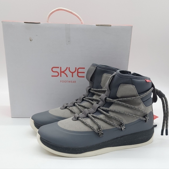 SKYE Footwear The Stnley Sneaker Boot Men Raincity Grey Waterproof Size 11 - Picture 2 of 11